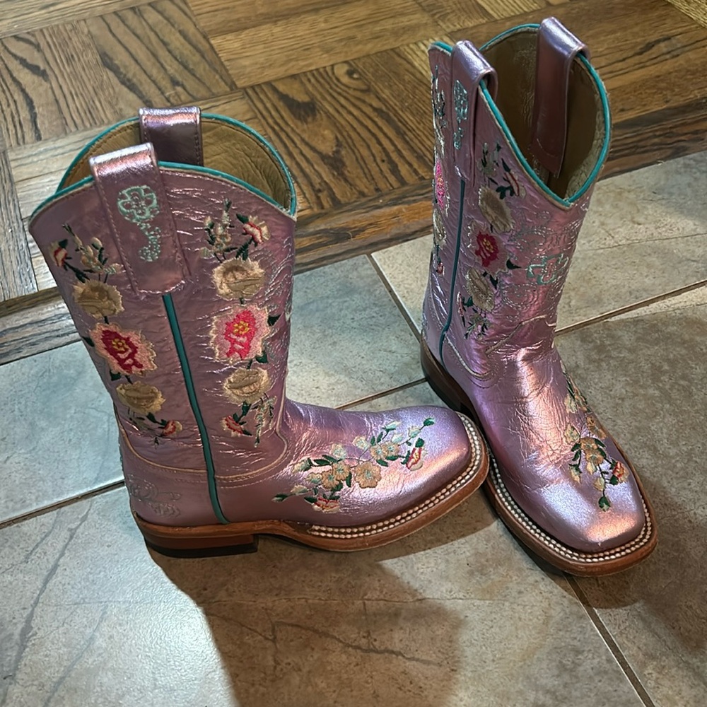 Little girls Macie Bean Cowboy Boots 11C